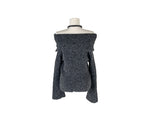 [Muffler Set/Wool Knit] コーゼンオフショルダールーズフィットタイニット