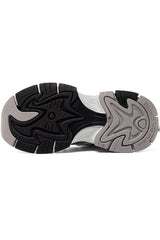 Space Silver Chunky Dad Sneakers