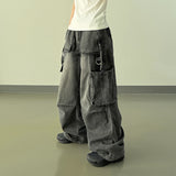 Den Strap Wide Cargo Denim