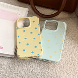 パステル トーン ドット パターン ジェリー iPhone ケース