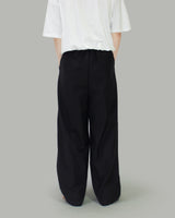 Sivenツータックワイドスラックス
