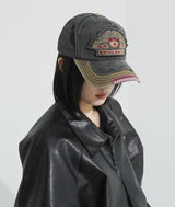 NY LC pigment denim ball cap