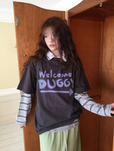 YWD WELCOME T-SHIRTS_CHARCOAL (1color)