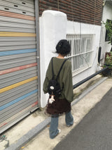 Round-Neck Loose-Fit Knit
