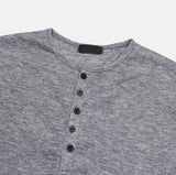 ディブリブヘンリーネック長袖Tシャツ
