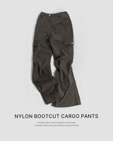 [ORIGINAL] Kanto Nylon Bootcut Cargo Pants