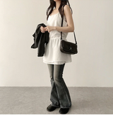 lace ribbon bustier ops