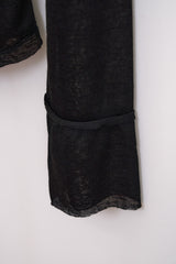 Hook Henry Neck Long Sleeve (Black)