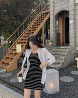 【MADE】Striped dress