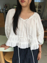 Ridi Balloon Blouse (2color)