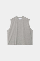 No.1222 P クロップスリーブレス (4color)
