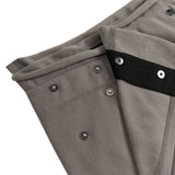 レイヤードスナップラップスカート (TAUPE GRAY)