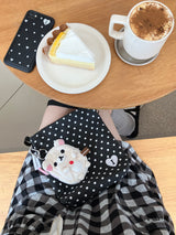 Koi cross bag - Black bean milk (black)