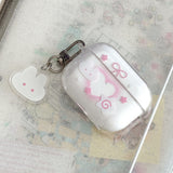 [AirPods] ハートラビットハードケース (only case)