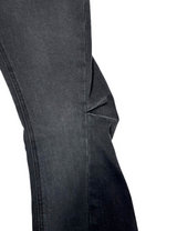 dark black washing pintuck bootcut denim pt