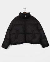 Kand cubic グリッターリングウェロンショートパッド入りコート