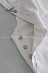 Basic cotton overalls overalls