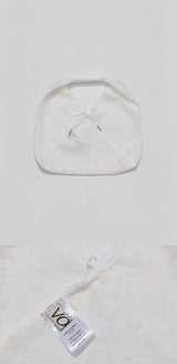 Jeanne Floral Mini Tote Bag_White