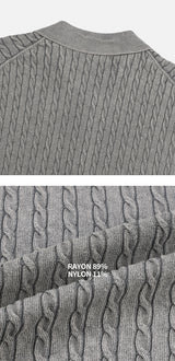 [S/S] ピグメントウォッシュカラハーフニット(3color)