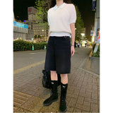 collie short-sleeved knitwear