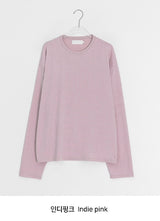カユシ ベーシック カラー レイヤード ロングスリーブ ティー