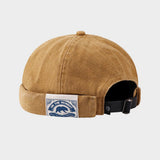 On the Moment Original Denim Watch Cap C3 CAMEL BROWN