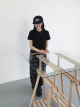 デイリークロップ半袖Tシャツ (10c)