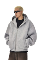 Boxy Heavyweight Zip Hoodie
