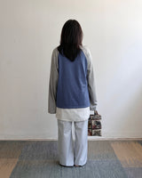 Patchwork Stripe Cotton Pants