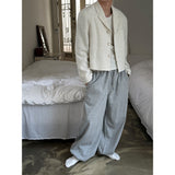 [UNISEX] Hard cotton wide jogger pants (4color)