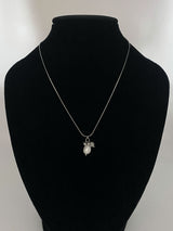 Cluster drop necklace