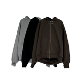 dope hood zip-up
