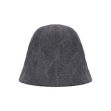 VA Stud Pigment Round Bucket Hat / Black