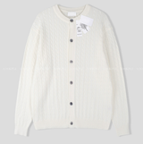  all-day round neck knit cardigan