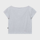 メロードリームグーレンオフショルダーハーフスリーブTシャツ