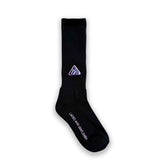 UP Logo Crew Socks Black