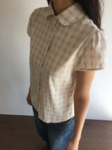 Conch puff blouse(2color)