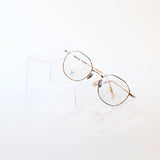 Knouun Round titanium glasses CODE. 101. D Rose Gold