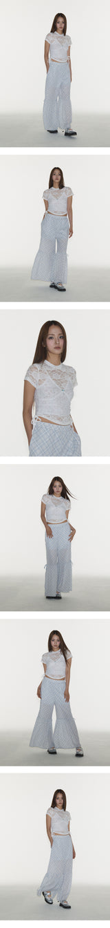 ROSE SLEEVELESS IN WHITE  (Coordination products are purchased separately)