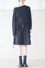 (Unisex) ライトサイドスナップパンツ