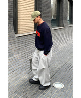 Cake layered shibori sweatshirt