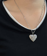 og ハートネックレス