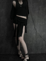 double strap shorts (3color)