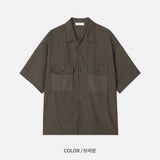 モノナイロンワークシャツ (2colors)