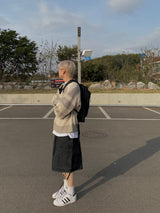 Citi Denim Cargo Bermuda Pants