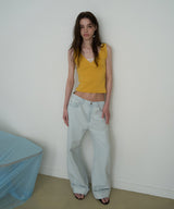 Ice wide denim