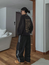 Elmo Side Line Cargo Denim Pants