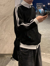 セレブワッフルハイネックジップアップ