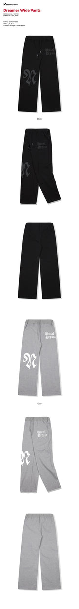 Dreamer Wide Pants - 2COLOR