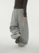 Arc back curved sweat pants -3C